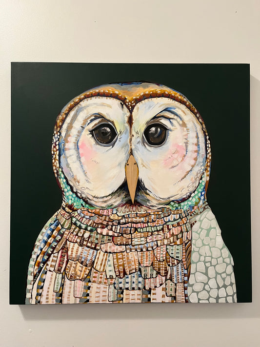 Otto the Owl Original Painting