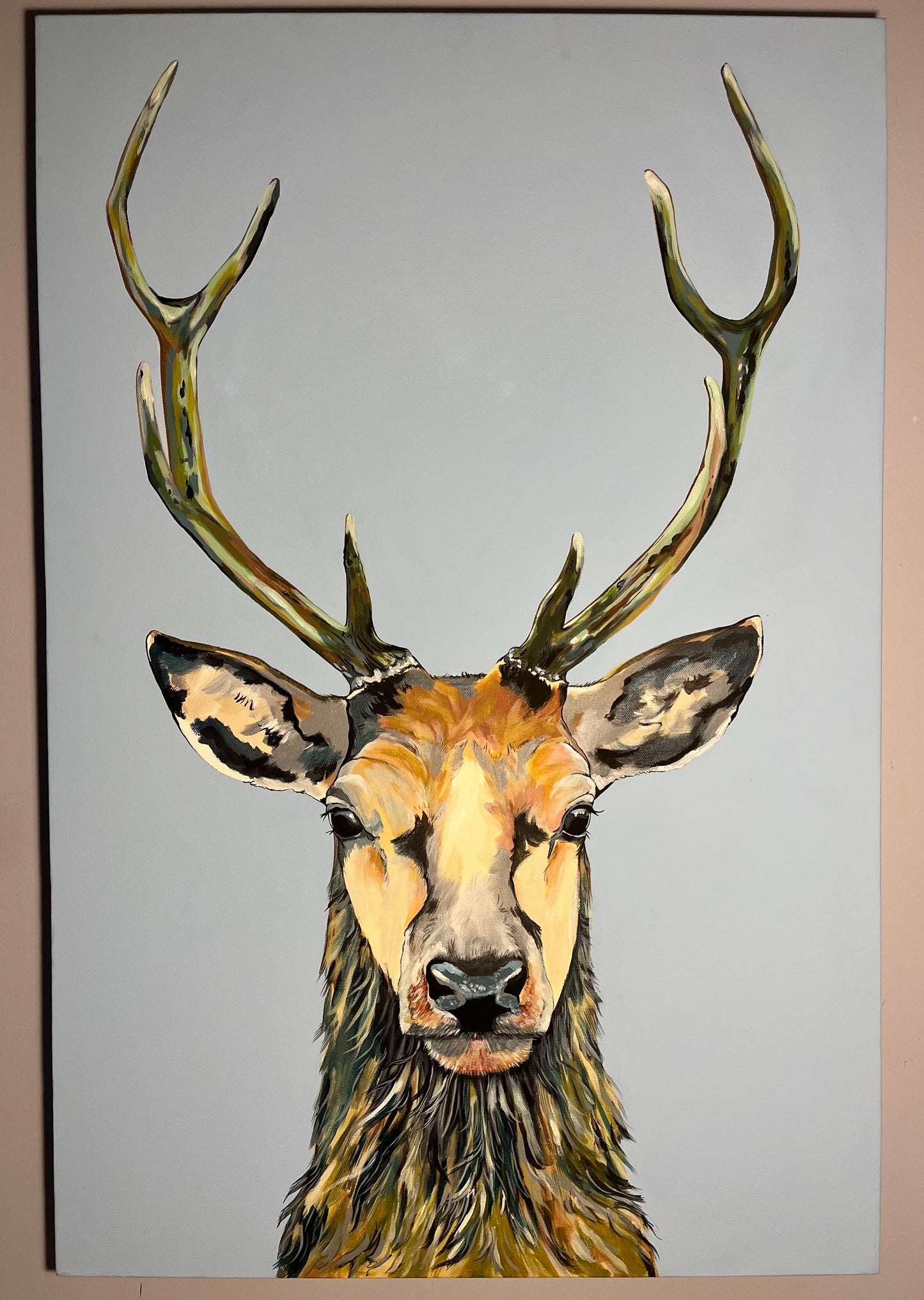 Moss the Buck Original Painting