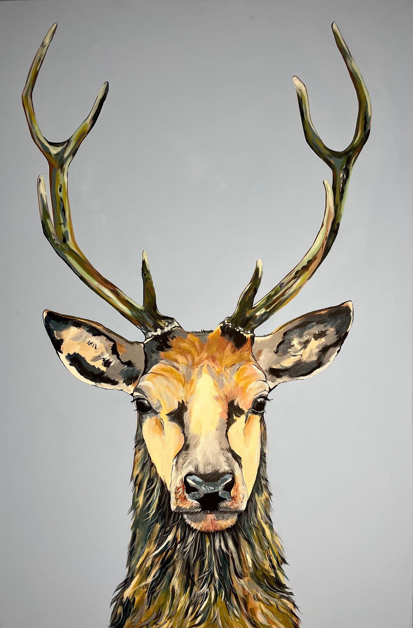 Moss the Buck Original Painting