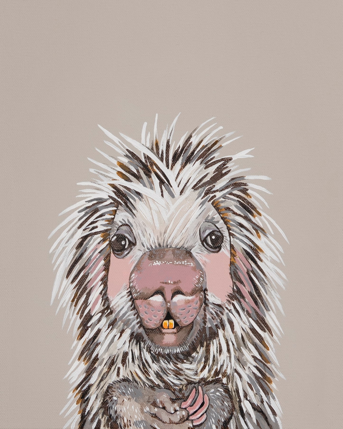 Parker the Porcupine Original Painting